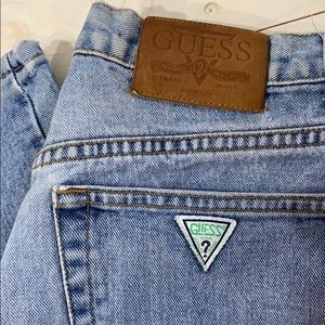 Vintage Guess Jeans Light Wash Denim 32x34 USA 90s